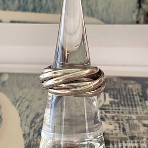 Sterling Silver Vintage Rolling Ring